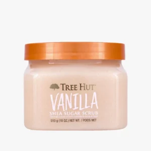Tree Hut Vanilla Shea Sugar Body Scrub – Exfoliating & Hydrating Scrub for Soft, Glowing Skin